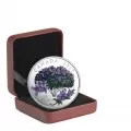 2017 Canadian $15 Celebration of Spring: Lilac Blossoms Fine Silver Coloured Coin