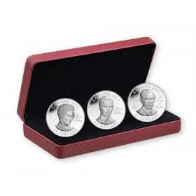 2011 Canadian $15 Continuity of the Crown Sterling Silver 3-Coin Set