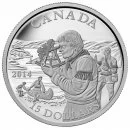 2014 Canadian $15 Exploring Canada: The Pioneering Mapmakers - Fine Silver Coin - Coin In Capsule - COA Only