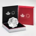 2015 Canadian $15 Lunar Lotus: Year of the Sheep Scallop - tarnished coin