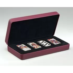 2008-2009 Canadian $15 Playing Card Money 4-Coin Set - no outside sleeve