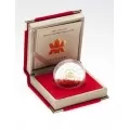 2000 Canadian $15 Chinese Lunar Calendar: Year of the Dragon Sterling Silver & Gold-plated Cameo Coin