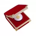 2001 Canadian $15 Chinese Lunar Calendar: Year of the Snake Sterling Silver & Gold-plated Cameo Coin