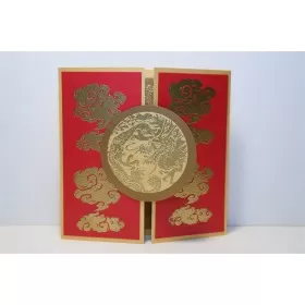 2000 Canada Sterling Silver $15 Coin & Stamp Set - Zodiac Series: Year of the Dragon