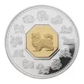2006 Canada Sterling Silver $15 Coin & Stamp Set - Zodiac Series: Year of the Dog