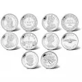 2012 Canadian 1-Cent Farewell To The Penny 5-Coin Silver Proof Set