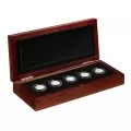 2012 Canadian 1-Cent Farewell To The Penny 5-Coin Silver Proof Set