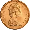 1973 Canadian 1-Cent Maple Leaf Twig Penny Coin (Brilliant Uncirculated)