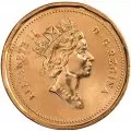 1993 Canadian 1-Cent Maple Leaf Twig Penny Coin (Brilliant Uncirculated)