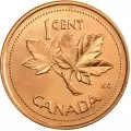2002-P (1952-) Canadian 1-Cent Maple Leaf Twig/Queen's Jubilee Penny Original Coin Roll