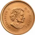 2004 Canadian 1-Cent Maple Leaf Twig Penny Coin (Brilliant Uncirculated)
