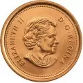 2005 Canadian 1-Cent Maple Leaf Twig Penny Coin (Brilliant Uncirculated)