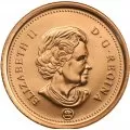 2006 MAGNETIC/RCM LOGO Canadian 1-Cent Maple Leaf Twig Penny Coin (Brilliant Uncirculated)