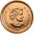 2012 MAGNETIC Canadian 1-Cent Maple Leaf Twig Penny Coin (Brilliant Uncirculated)
