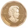 2006 Canadian $1 Celebrate the Legend Olympic Lucky Loonie Coin & Bookmark