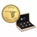 2020 Canadian $1 Tribute to Alex Colville Series: 1967 Goose Dollar 1/10 oz Pure Gold Coin in Collector Case