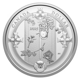 2025 Canada $1 Tomb of the Unknown Soldier - 3/4 oz Fine Silver Proof Dollar Coin