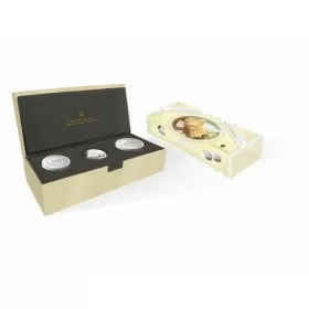 2006 Canada Baby Keepsake Tins & Sterling Silver Dollar Coin Gift Set