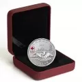 2014 Canadian $1 Olympic Lucky Loonie Proof Silver Dollar Coin