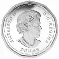 2016 Canadian $1 Olympic Lucky Loonie Silver Dollar Coin