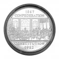 1982 Canadian $1 Dollar - 1867 Confederation Constitution Commemorative Uncirculated Collector Coin
