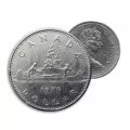 1986 Canadian $1 Voyageur Dollar Coin Lot of 100pcs (Circulated)