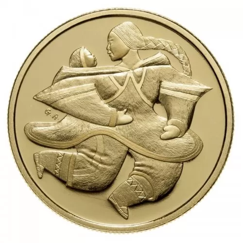 2000 Canadian $200 Mother and Child - 22-karat Gold Coin