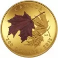 2015 Canadian $200 Alluring Maple Leaves of Fall - 1 oz Pure Gold 3-Coin Set