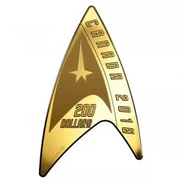 2016 Canadian $200 Star Trek™: Delta - Pure Gold Coin