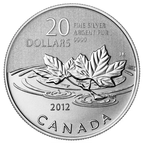 2012 Canadian $20 for $20 Farewell to the Penny Fine Silver Commemorative Coin 