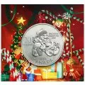 2013 Canadian $20 for $20 Santa Fine Silver Coin - Coin In Capsule Only