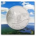 2014 Canadian $20 for $20 Canada Goose Fine Silver Coin-no outside sleeve