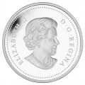 2014 Canadian $20 for $20 Bobcat Fine Silver Coin - Only Coin In Capsule