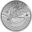 2015 Canadian $20 for $20 FIFA Women's World Cup™ Fine Silver Coin - Coin In Capsule Only