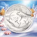 2015 Canadian $20 for $20 Gingerbread Man Fine Silver Coin