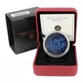 2007 Canadian $20 International Polar Year 125th Anniv Sterling Silver Plasma Coin