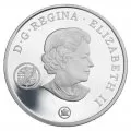 2007 Canadian $20 International Polar Year 125th Anniv Sterling Silver Coin