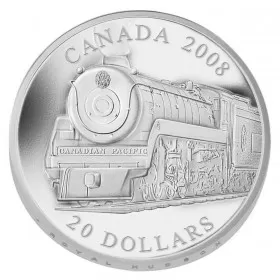 2008 Canada Fine Silver $20 Coin - The Royal Hudson