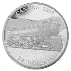 2009 Canada Fine Silver $20 Coin - Great Canadian Locomotives: Jubilee