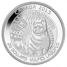 2013 Canadian $20 Arctic Fox - Fine Silver Coin