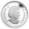 2013 Canadian $20 Autumn Bliss 1 oz Fine Silver Coloured Coin-no outside box & lightly toned