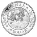 2013 Canadian $20 Birth of the Royal Infant - 1 oz Fine Silver 3-Coin Set