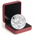 2013 Canadian $20 Contemporary Art - 1 oz Fine Silver Coin-coin is toned