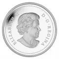 2013 Canadian $20 A Story of the Northern Lights: The Great Hare - 1 oz Fine Silver Hologram Coin - Lightly toned