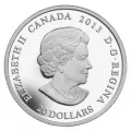 2013 Canadian $20 Maple Leaf Impression - 1 oz Fine Silver Coin (coin is toned)