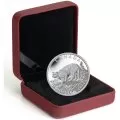 2014 Canadian $20 Cougar: Atop a Mountain - 1 oz Fine Silver Coin