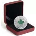 2014 Canadian $20 Maple Leaf Impression - 1 oz Fine Silver Coin-coin is slightly toned