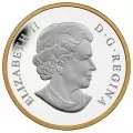 2014 Canadian $20 Nanaboozhoo and the Thunderbird - 1 oz Fine Silver & Gold-plated Coin