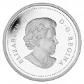 2014 Canadian $20 Dinosaurs of Canada: Scutellosaurus - 1 oz Fine Silver Coin - Tarnished