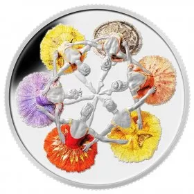 2014 Canadian $20 75th Anniversary of The Royal Winnipeg Ballet - Fine Silver Coin - no beauty box